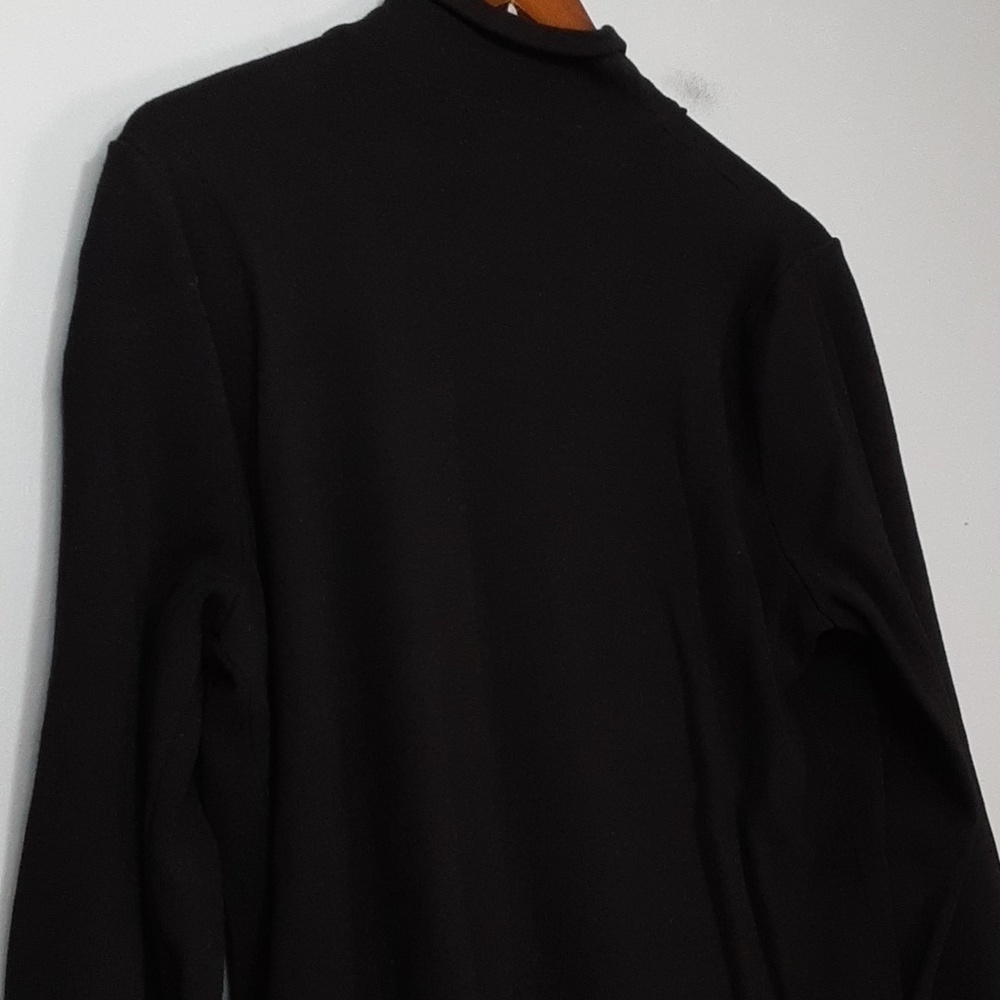 Jones New York Collection Black Button Cardigan Sweater - Picture 7 of 8